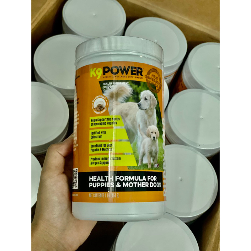 Bột sữa dinh dưỡng cho chó  K9 POWER  PUPPY GOLD - Tăng cường sức khỏe và thể chất