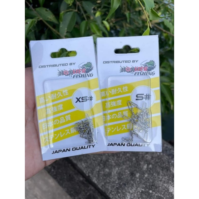 Khóa Link Câu Cá,Khóa Lọt Khoen Monster Chuyên Lure Inox 304 Nhật Bản