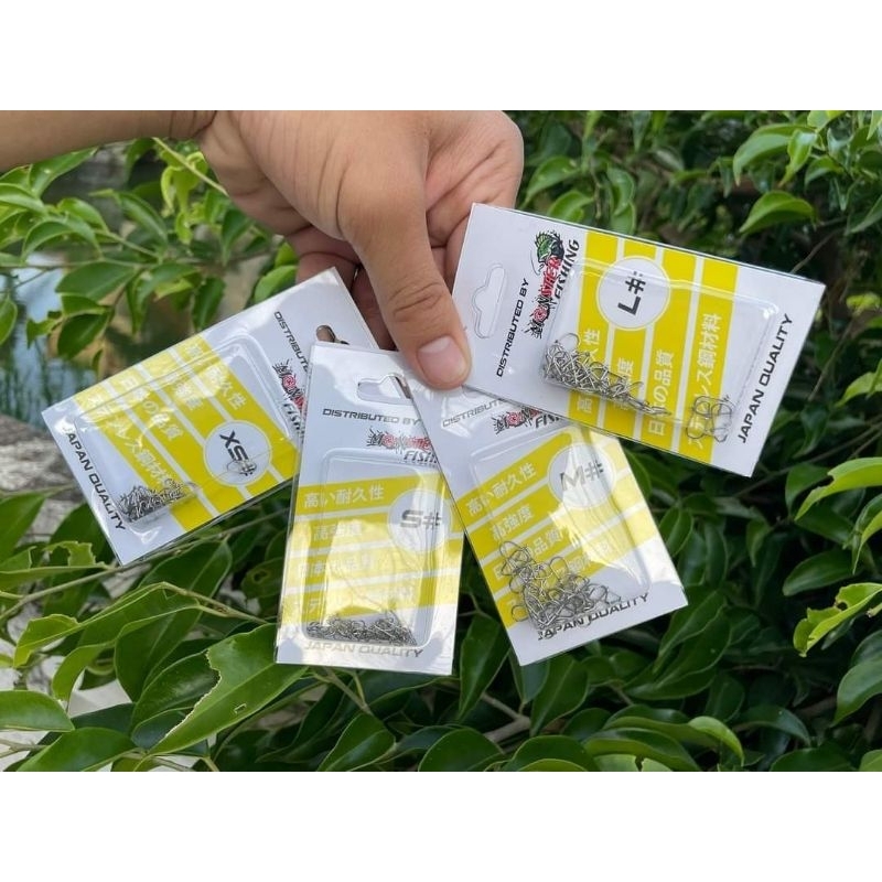 Khóa Link Câu Cá,Khóa Lọt Khoen Monster Chuyên Lure Inox 304 Nhật Bản