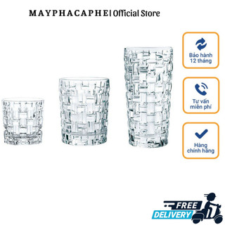 Bộ cốc pha lê 18 chiếc, set 18 cốc nachtmann bossa, size 245ml / 295ml / 375ml, made in germany