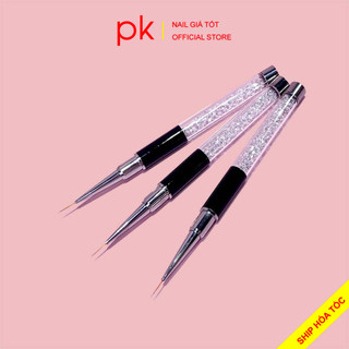Cọ nét nail, cọ râu cán đá cao cấp