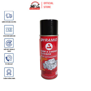 Chai Xịt chế hòa khí , Bình xăng con ,vệ sinh kim phun, DYRAMID 450ml