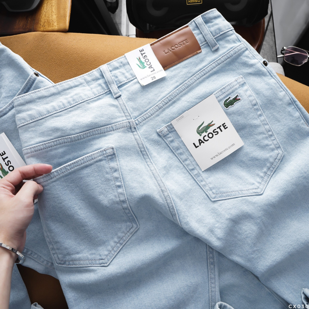Quần Jean Dài Nam LCST Bạc, Form Slim-fit, chất vải co giãn nhẹ, ống 15-18cm, Hàng VNXK - CX030