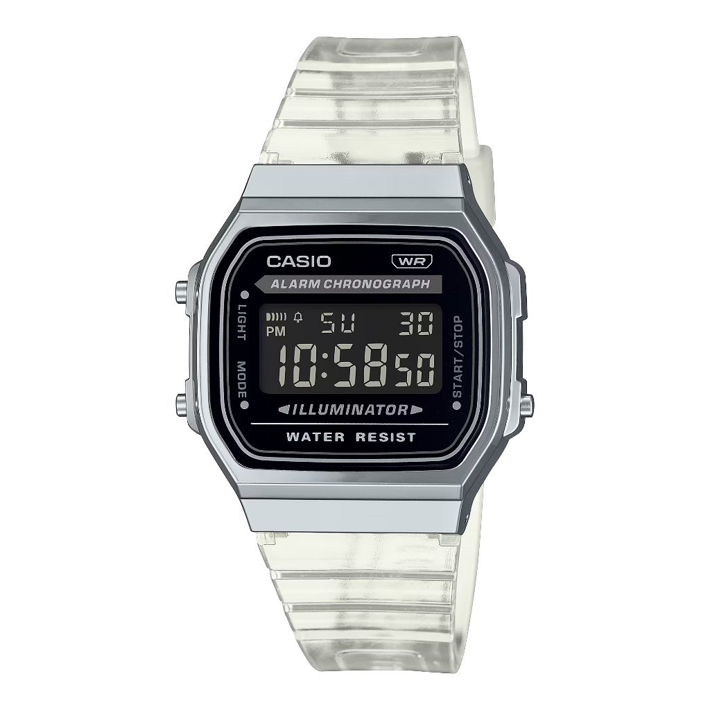 Đồng Hồ Casio Nam/Nữ Dây Nhựa A168XES-1BDF Chính Hãng