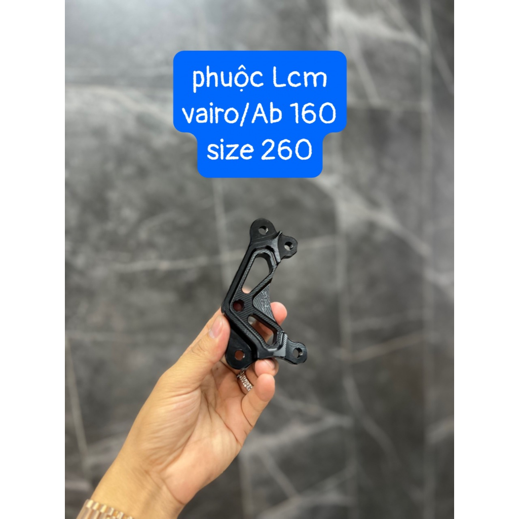 Pat 2Pis Phuộc LCM Cho AB/Vario160 size 256/260mm
