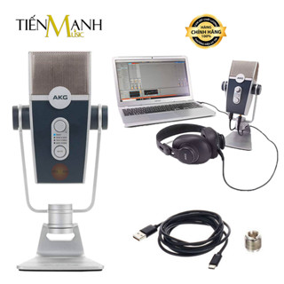   Chính Hãng  Micro USB Condenser AKG Lyra C44 - Mic Thu Âm Thanh Podcast Livestream ASMR C44USB Microphone Studio 