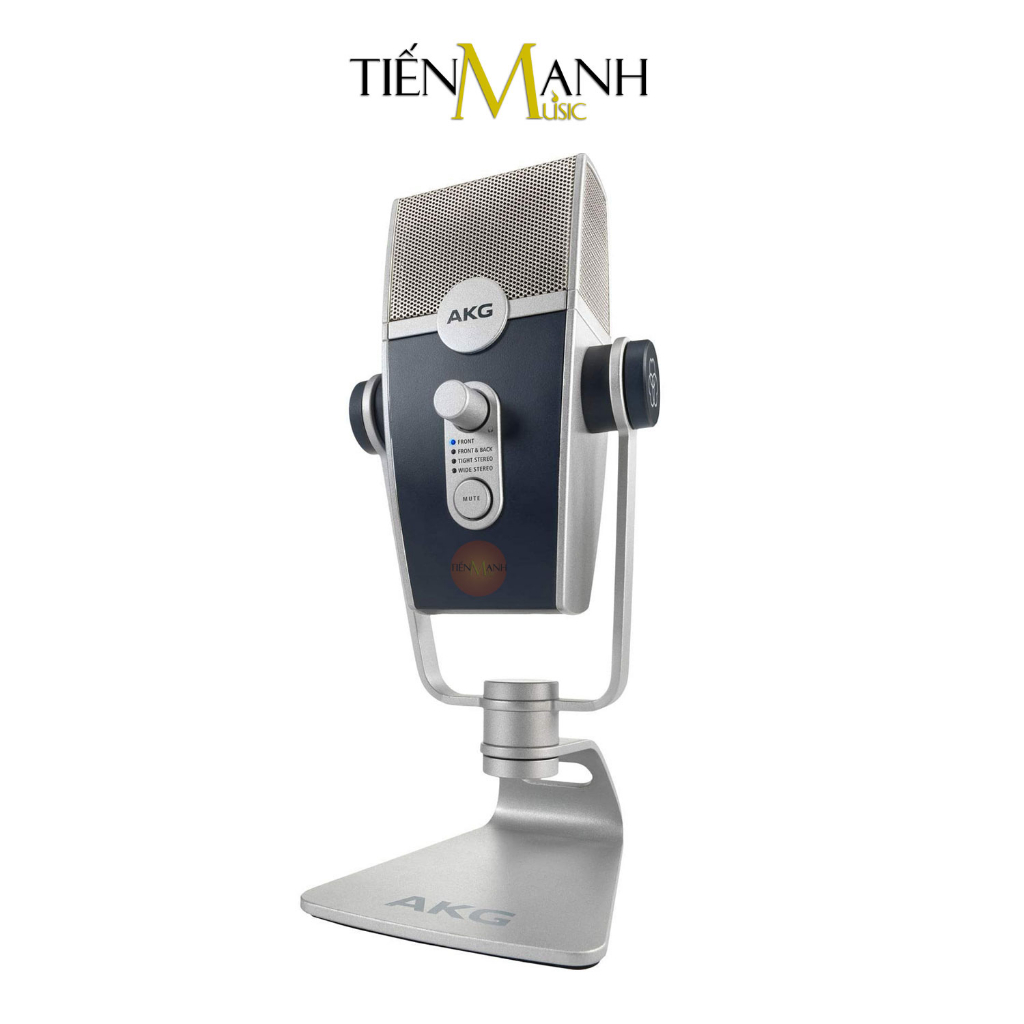 Micro AKG Lyra C44 USB - Mic Thu Âm Podcast Livestream, Radio, ASMR C44USB Microphone Phòng Thu Studio