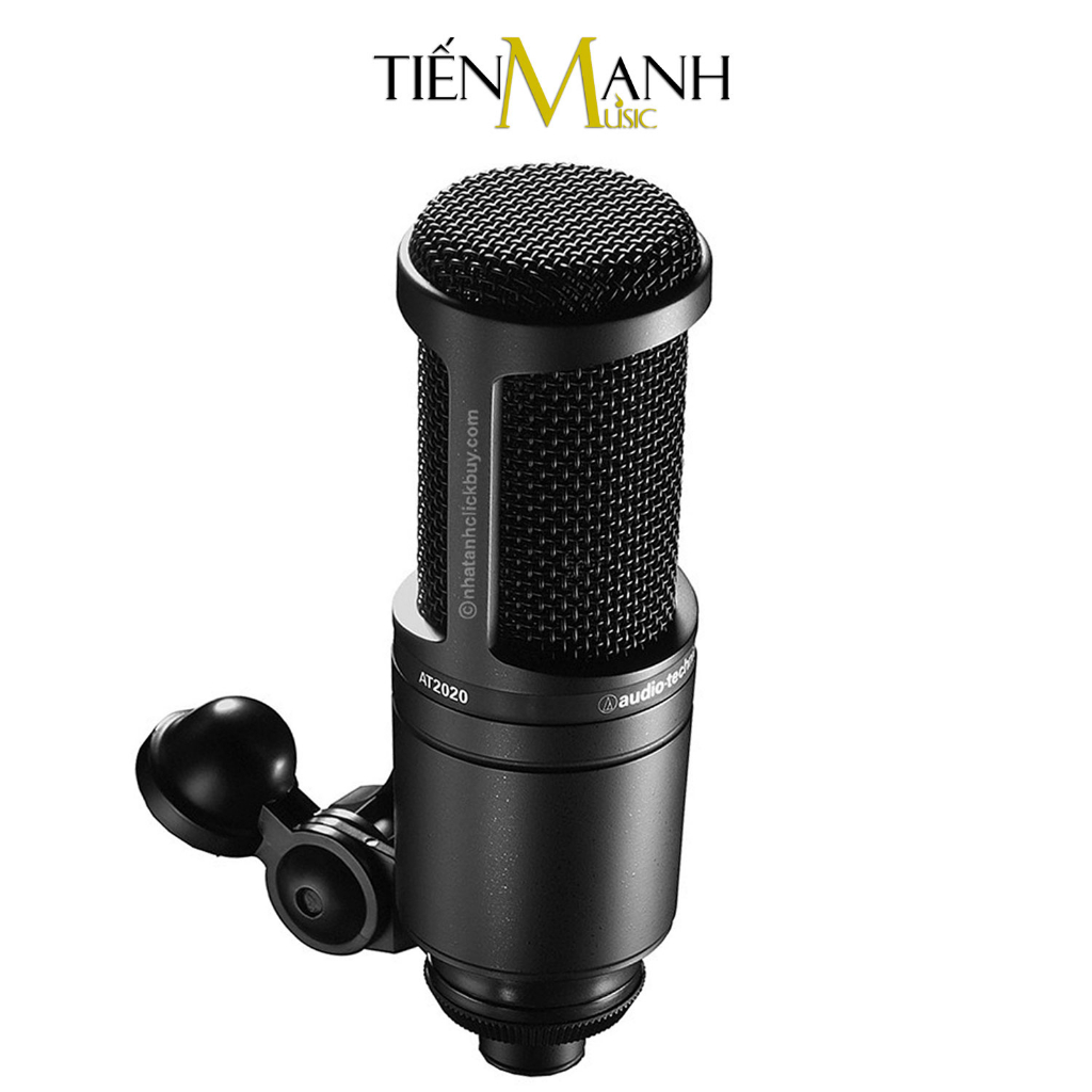 Micro AT2020 Audio Technica Mic Thu Âm Phòng Studio, Microphone Cardioid AT-2020