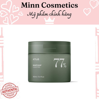 Bông tẩy da chết toner pad anua heartleaf 77% clear pad