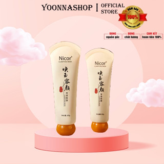Mặt nạ lột mụn thảo dược trắng da NICOR 60g sạch mụn cám, mụn đầu đen và se nhỏ lỗ chân lông A261