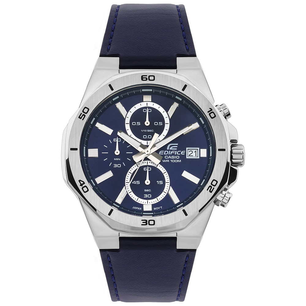 Đồng Hồ Casio Nam Dây Da Chính Hãng EDIFICE EFV-640L-2AVUDF