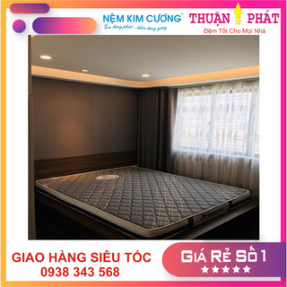 Đệm cao su non mix foam - PLATINUM nệm cao su non chính hãng nệm Kim Cương - đệm Kim Cương giá rẻ,thoáng mát êm ái