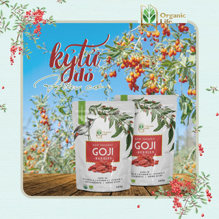 Kỷ tử hữu cơ organic life 200g & 90g