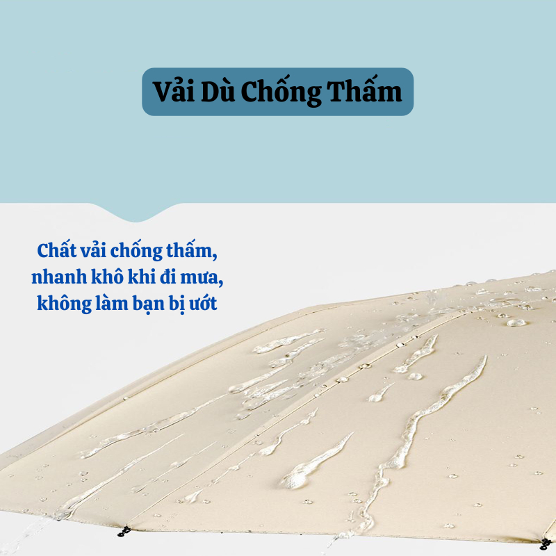 Dù Che Mưa XUKA Thiết Kế Vải Chống Thấm Nước Cao Cấp