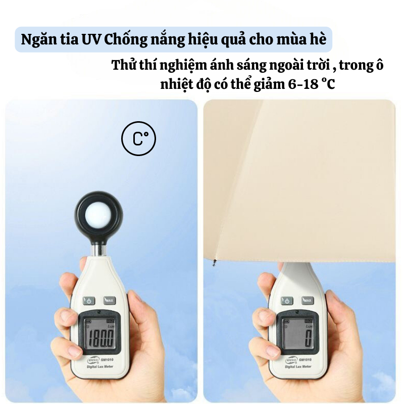 Dù Che Mưa XUKA Thiết Kế Vải Chống Thấm Nước Cao Cấp