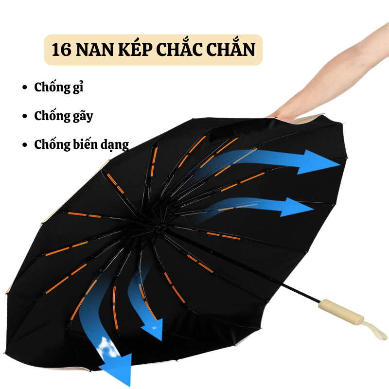 Dù Che Mưa XUKA Thiết Kế Vải Chống Thấm Nước Cao Cấp