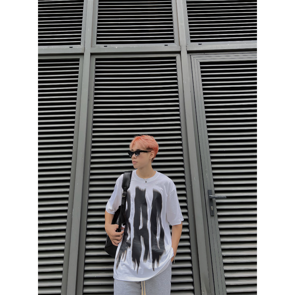 Áo thun nam The Xide áo phông nam nữ unisex in chữ BAD form rộng chất cotton 2 chiều định lượng 250gr co giãn