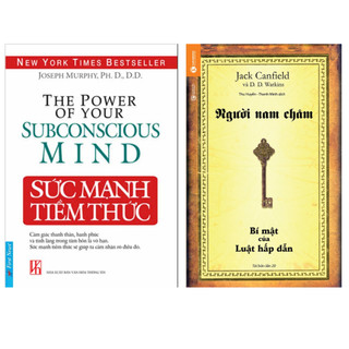 Sách combo 2 cuốn: sức mạnh tiềm thức fs + người nam châm bí mật của luật hấp dẫn thái hà