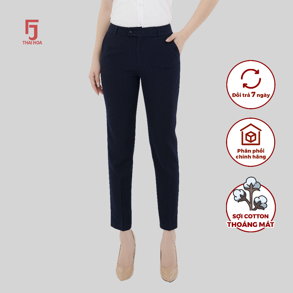 Quần tây nữ dài công sở Thái Hòa QAW1816-R12