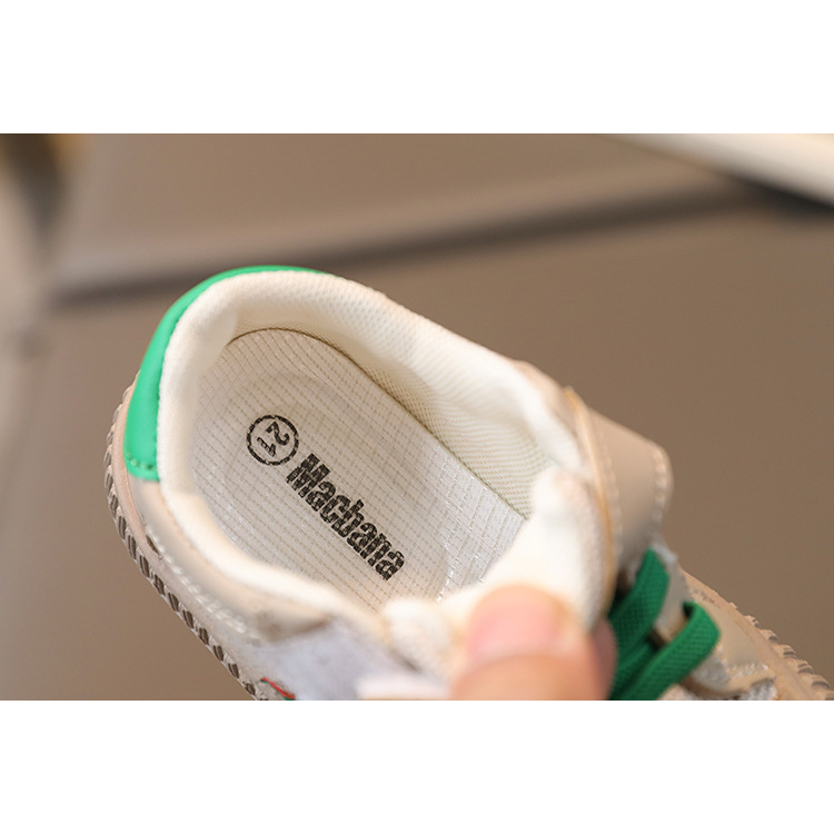 Giày thể thao cho bé trai bé gái quai dán tiện lợi phong cách cho bé Sz 21-25