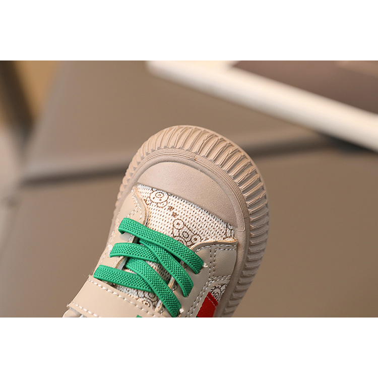 Giày thể thao cho bé trai bé gái quai dán tiện lợi phong cách cho bé Sz 21-25