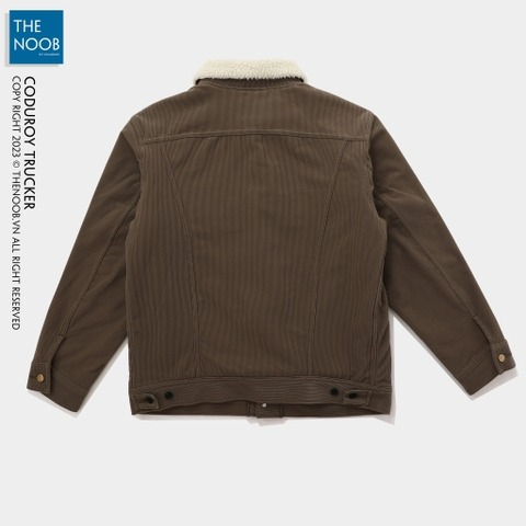 Áo Khoác Nhung Lót Lông Dáng Trucker - 2023AK63