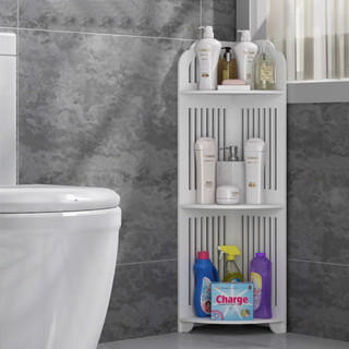 Kệ góc nhà tắm để đồ đa năng chống nước cao cấp thương hiệu MEIR - AG121