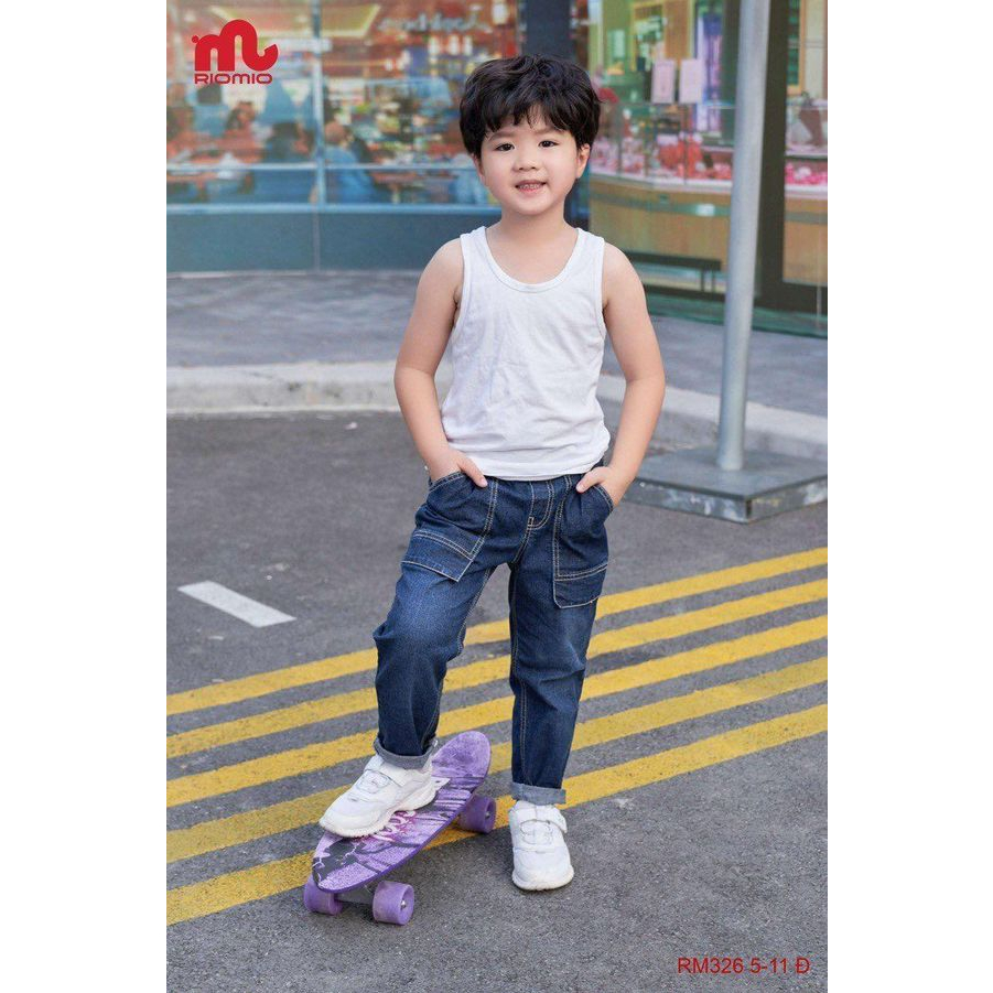 Quần jean mềm Ri.mio bé trai
