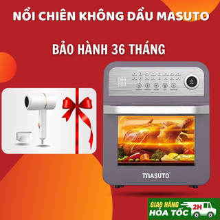 Nồi chiên không dầu Masuto PRO12 16 chế độ món nấu nhanh tự động hạn chế 90% mỡ chất béo