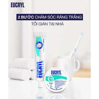 Combo 3 Kem đánh răng Eucryl hỗ trợ làm trắng răng (2x62g)