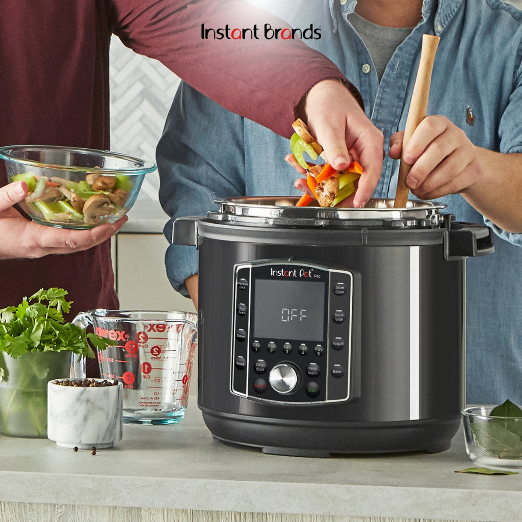 Nồi áp suất điện đa năng Instant Pot PRO 60 10in1, dung tích 5.7L, Bảo hành chính hãng 12 tháng