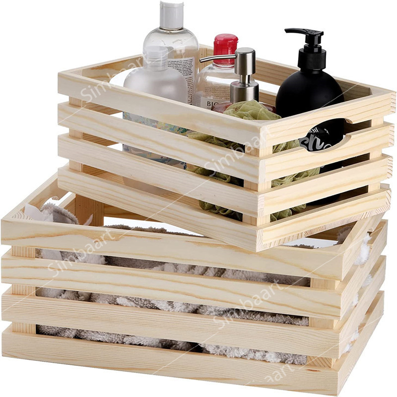 Pallet hộp gỗ decor trang trí nhiều kích thước