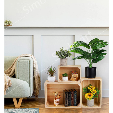 Pallet hộp gỗ decor trang trí nhiều kích thước