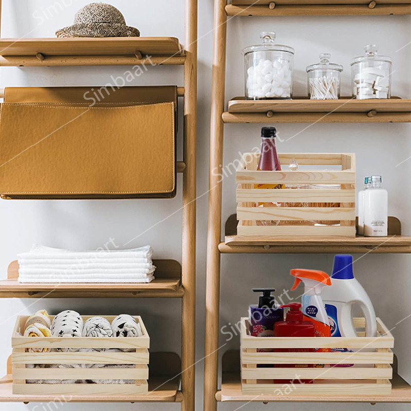 Pallet hộp gỗ decor trang trí nhiều kích thước