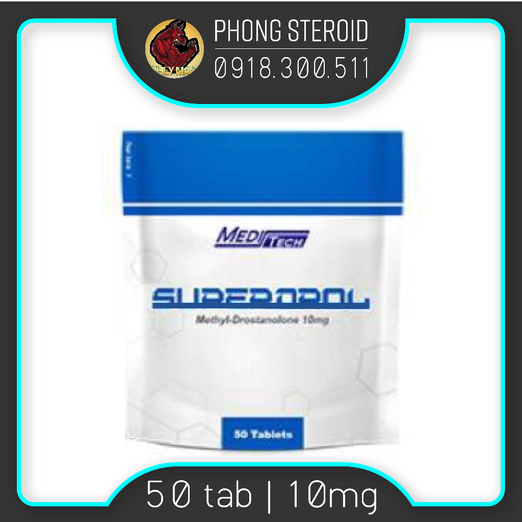 ⚡️TĂNG CƠ CẮT NÉT⚡️ SUPERDR0 10mg  - MEDITECH & BODYTECH