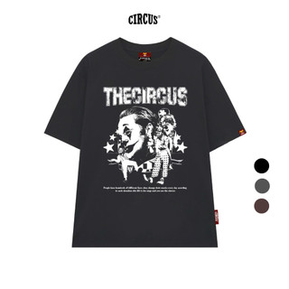 Áo thun unisex oversize local brand 100% cotton - MÃ BASIC S05 CIRCUS