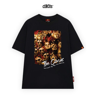 Áo thun unisex oversize local brand 100% cotton - MÃ BASIC S04 CIRCUS