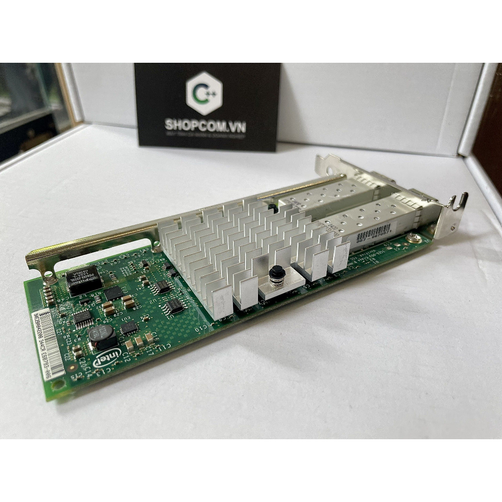 Card Quang 10G Intel X520 + Module INTEL Quang SFP + OPTICAL linh kiện chính hãng Shopcom