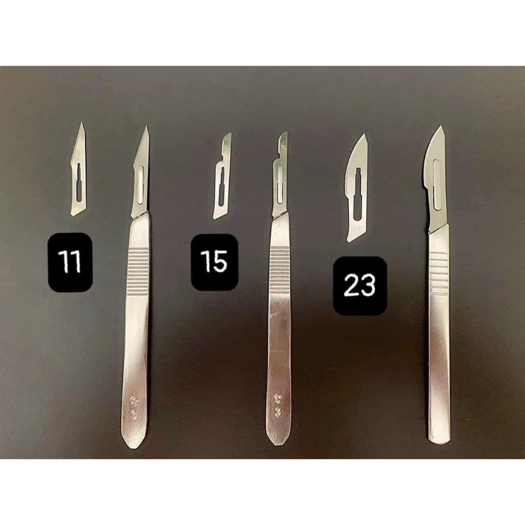 Túi Lưỡi dao mổ số 11 - 23 (10 lưỡi)