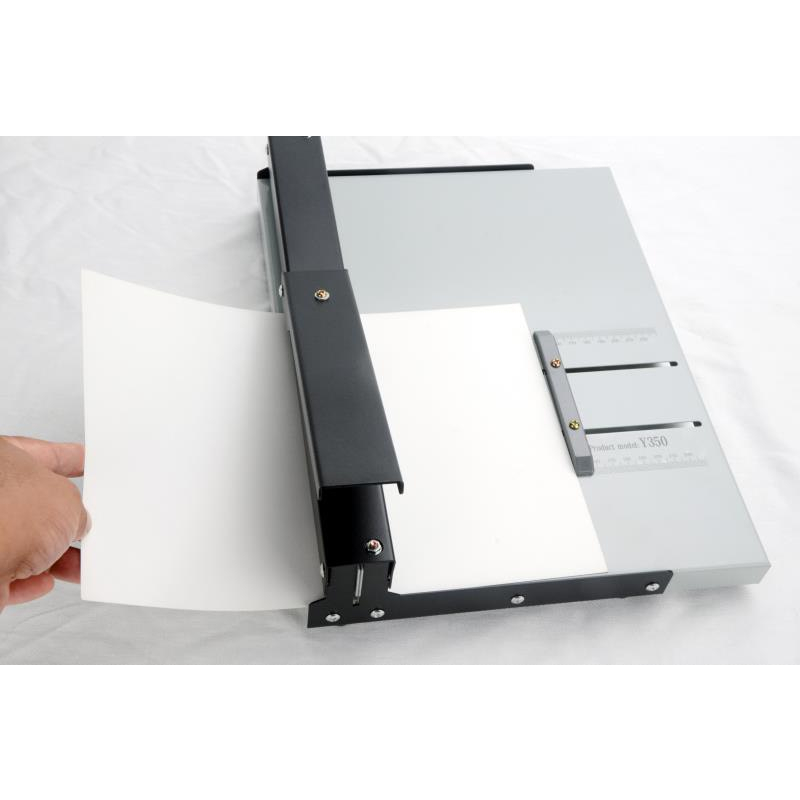 Máy cấn giấy, máy cấn lằn gấp giấy Y-350 kích thước 35cm