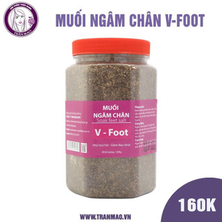 Muối ngâm chân thảo mộc v-foot trần mao