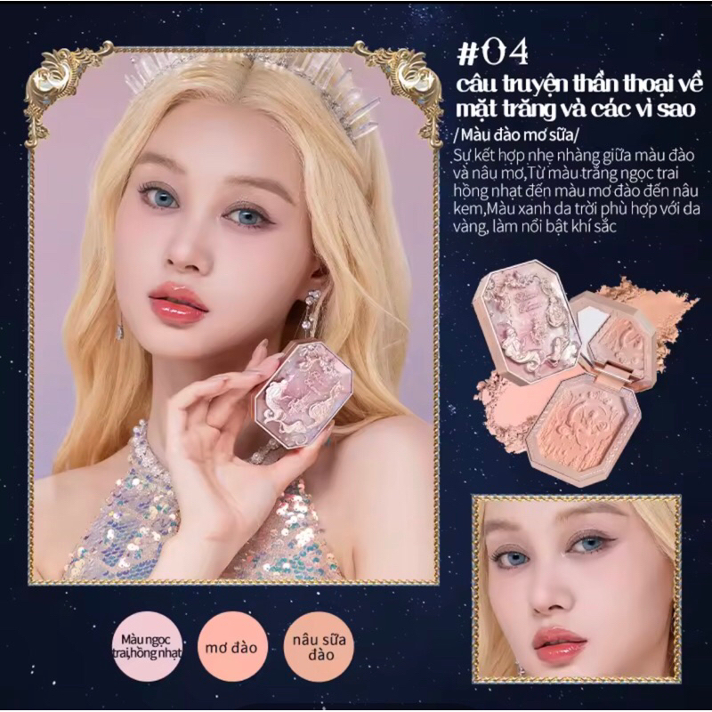 Phấn má Flower knows moonlight mermaid