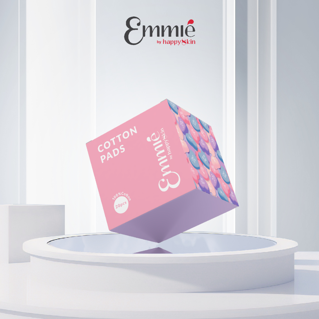 Combo Gel chấm mụn + Toner 5% PHA/ NANO AHA 50ml + bông tẩy trang Emmie 20M Emmié by HappySkin