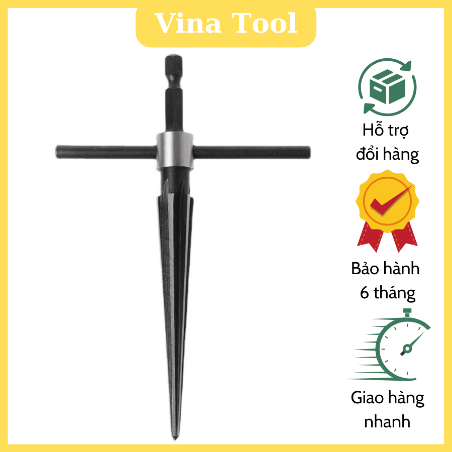 Mũi Khoan Khoét Đa Năng, Mũi Khoét Chân Lục Giác Gắn Máy Khoan, Khoét Doa Trên Kim Loại, Gỗ, Nhựa, Gang, Nhôm