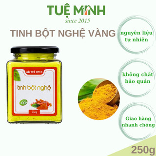 Tinh bột nghệ vàng nguyên chất Tuệ Minh lọ 100gram