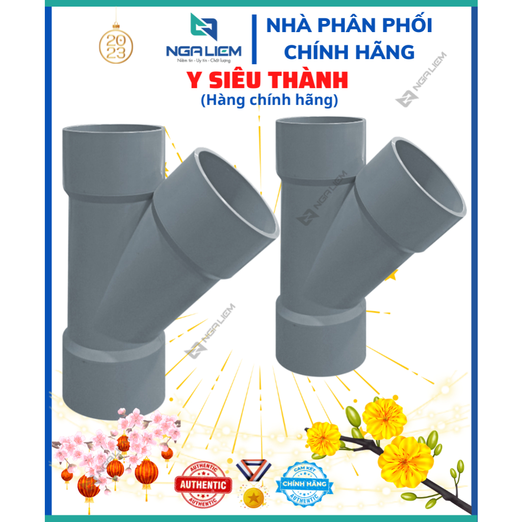 Chữ Y Siêu Thành (21,27,34,42,49,60,76,90,114mm) (90-220mm)