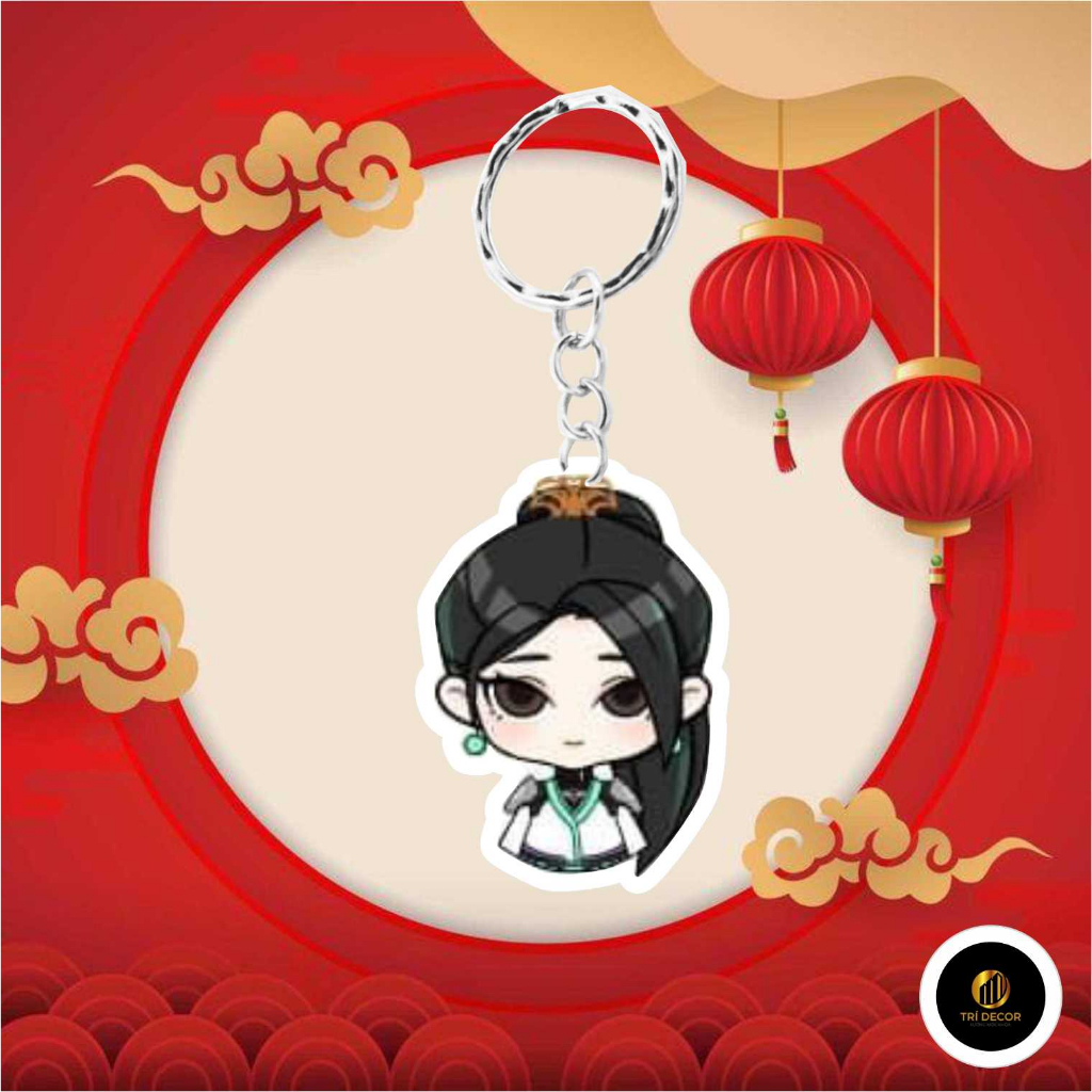 Móc khoá chibi OMEOW - Mèo Omen nhảy - VALORANT