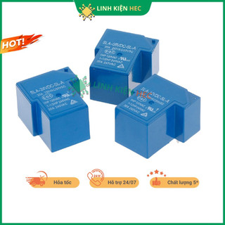 Rơ le relay sla-05v 12v 24vdc-sl-a 30a songle 5 chân linh kiện hec