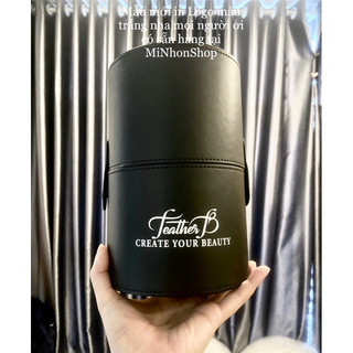 Ống da đựng cọ trang điểm size lớn, đựng đc 30-80 cây cọ tuỳ size