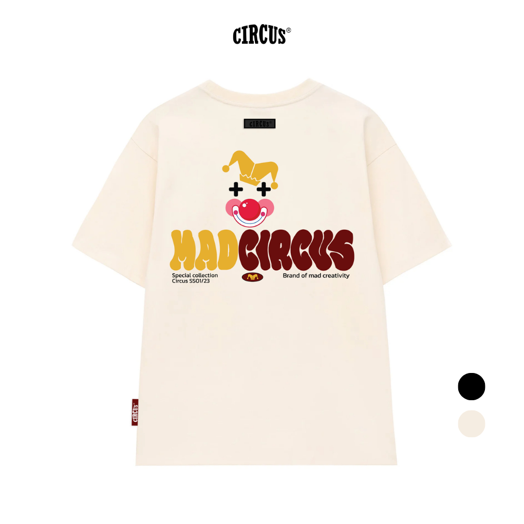 Áo thun unisex oversize Local Brand Circus 100% Cotton - Mã Special S03